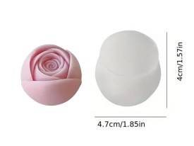 Molde silicona rosa cerrada 